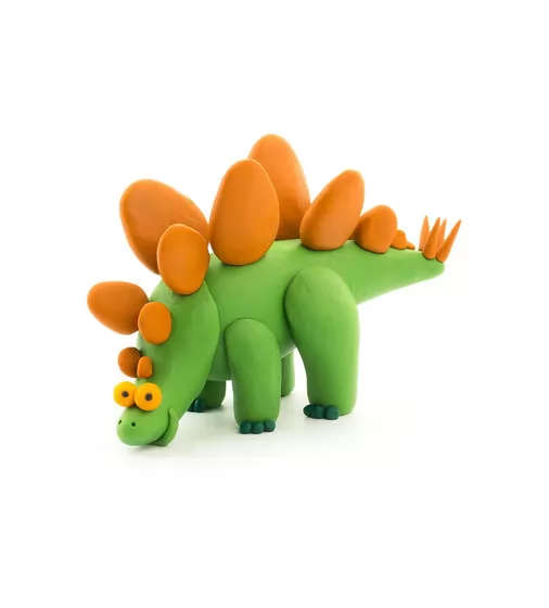 Набор самозатвердевающего пластилина Липака – Стегозавр, Пахицефалозавр, Брахиозавр - 60032-UA01_6.jpg - № 6