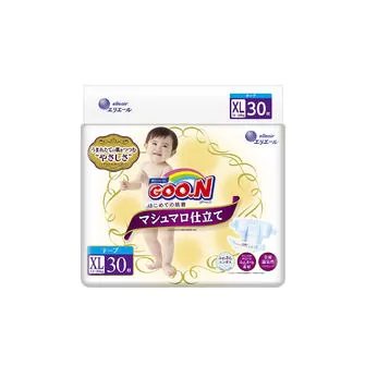 Підгузки Goo.N Super Premium Marshmallow Для Дітей (Xl, 12-20 Кг)
