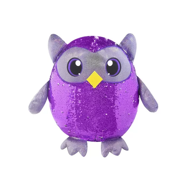 Мягкая Игрушка С Пайетками Shimmeez &ndash; Мудрая Сова