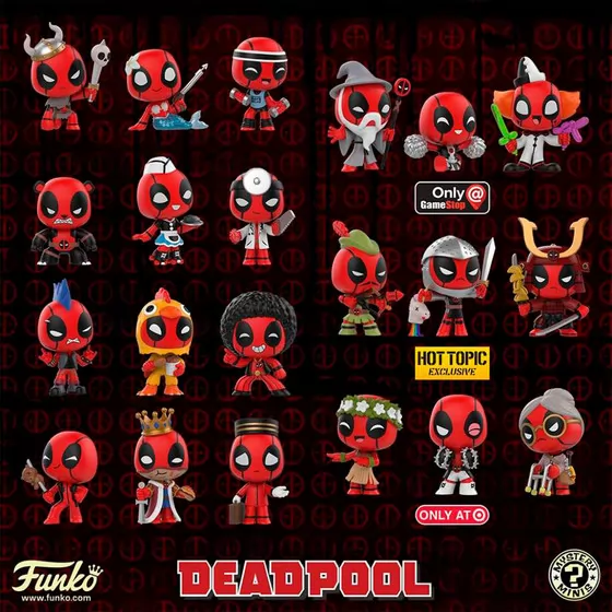Игровая фигурка Funko Mystery Minis - Deadpool S1