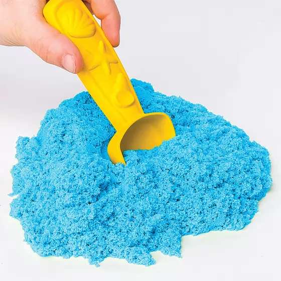 Набор Песка Для Творчества - Kinetic Sand Замок Из Песка (Голубой)