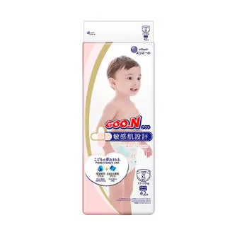 Підгузки Goo.N Plus для дітей (розмір 5(XL), 12-20 кг, 42 шт)