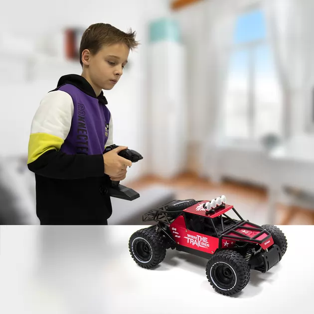 Автомобиль Off-road Crawler на р/у &ndash; Race (матовый красный, 1:14)