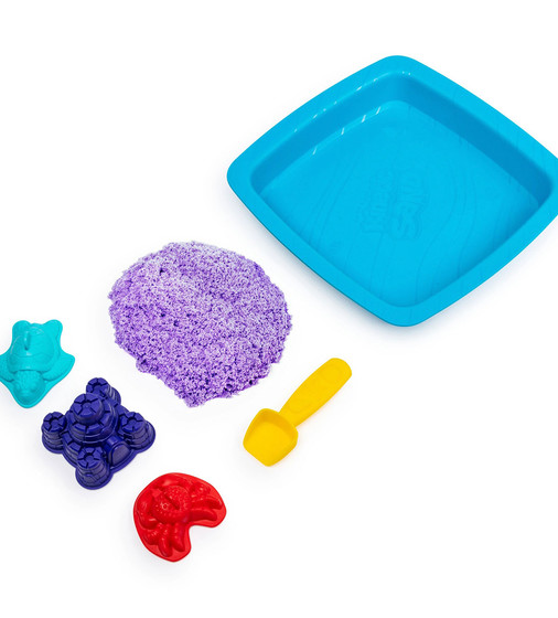 Набір Піску Для Дитячої Творчості - Kinetic Sand Замок З Піску (Фіолетовий) - 71402P_3.jpg - № 3
