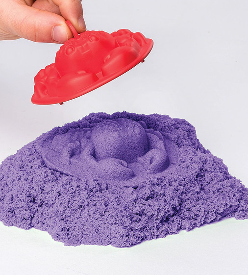 Набір Піску Для Дитячої Творчості - Kinetic Sand Замок З Піску (Фіолетовий) - 71402P_5.jpg - № 5