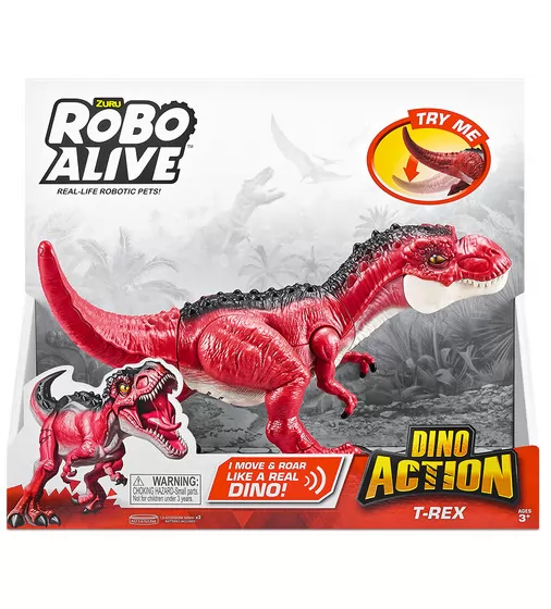 Интерактивная игрушка Robo Alive - Тираннозавр - 7171_8.jpg - № 8