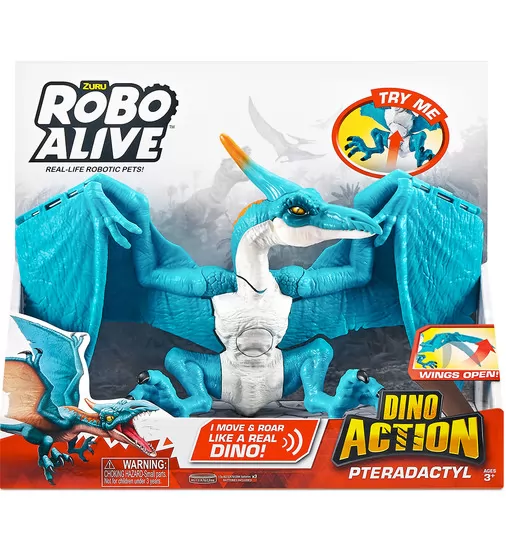 Інтерактивна іграшка Robo Alive - Птеродактиль - 7173_10.jpg - № 10