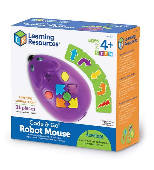 Игровой Stem-Набор Learning Resources – Мышка (Программируемая Игрушка) - LER2841_2.jpg - № 2