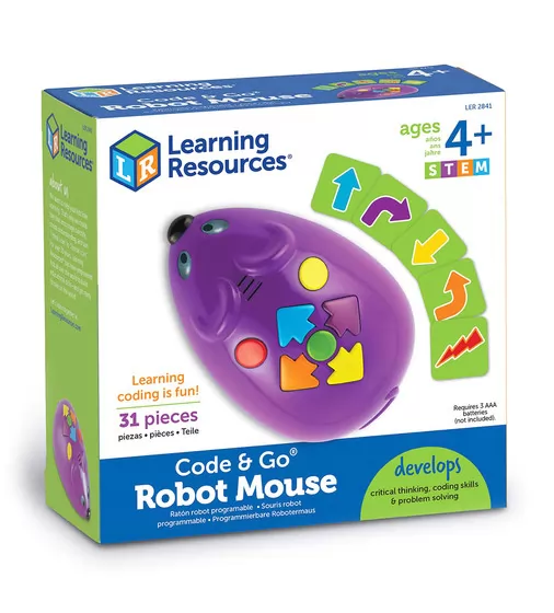Игровой Stem-Набор Learning Resources – Мышка (Программируемая Игрушка) - LER2841_3.jpg - № 3