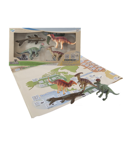 Навчальний Ігровий Набір - Динозаври Крейдового Періоду - WRD1701_1.jpg - № 1
