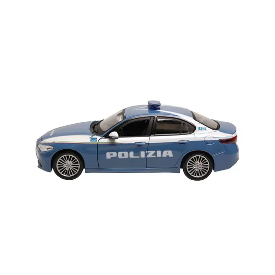 Автомодель - Alfa Romeo Giulia Polizia (Синий, 1:24)