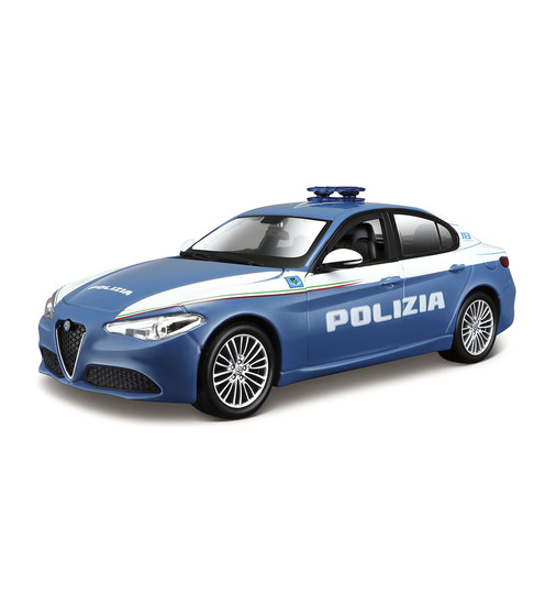 Автомодель - Alfa Romeo Giulia Polizia (Синій, 1:24) - 18-21085_1.jpg - № 1