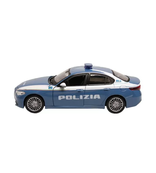 Автомодель - Alfa Romeo Giulia Polizia (Синий, 1:24) - 18-21085_4.jpg - № 4