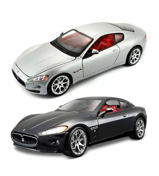 Автомодель - Maserati Grantourismo (2008) (ассорти черный, серебристый, 1:24) - 18-22107_1.jpg - № 1