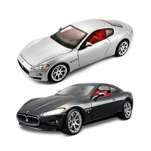 Автомодель - Maserati Grantourismo (2008) (асорті чорний, сріблястий, 1:24)