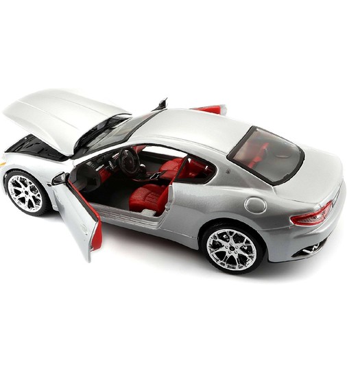 Автомодель - Maserati Grantourismo (2008) (асорті чорний, сріблястий, 1:24) - 18-22107_7.jpg - № 7