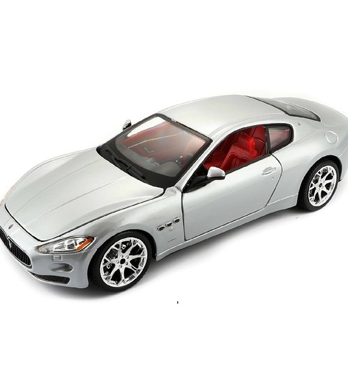 Автомодель - Maserati Grantourismo (2008) (асорті чорний, сріблястий, 1:24) - 18-22107_6.jpg - № 6