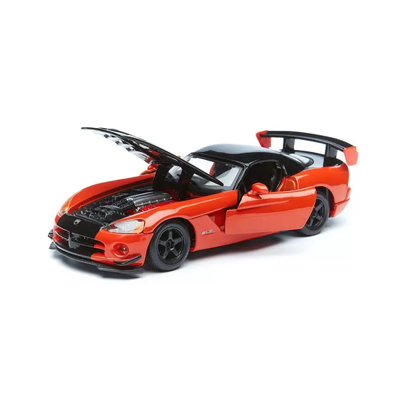 Автомодель - Dodge Viper Srt10 Acr (ассорти оранж-черн металлик, красн-черн металлик, 1:24)