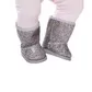 Обувь Для Куклы Baby Born - Серебристые Сапожки - 824573-1_3.jpg - № 3