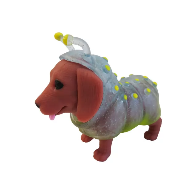 Стретч-игрушка в виде животного Dress your puppy S1 &ndash; Щенок в блестящем костюмчике