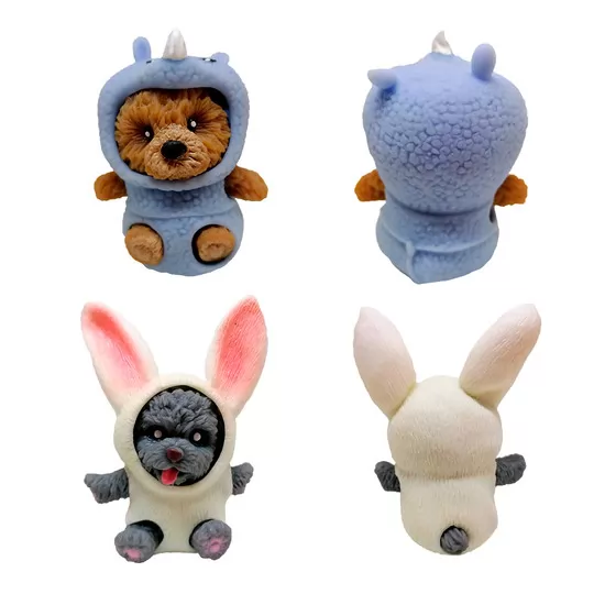 Стретч-іграшка у вигляді тварини Dress your Puppy – Друзі в костюмчиках