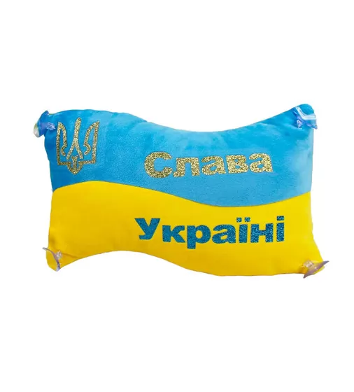 М'яка іграшка Все буде Україна! – Подушка з принтом №7 - 00867-0051_1.jpg - № 1