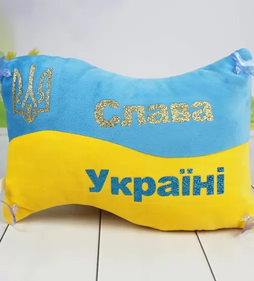 М'яка іграшка Все буде Україна! – Подушка з принтом №7 - 00867-0051_2.jpg - № 2