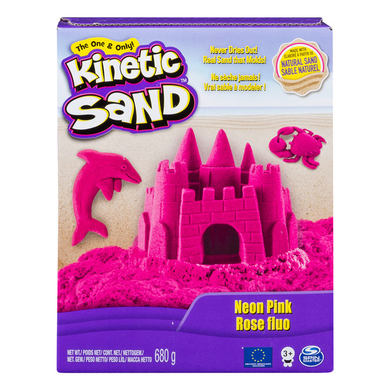 Пісок Для Дитячої Творчості - Kinetic Sand Color (Рожевий)