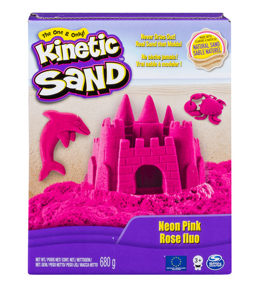 Пісок Для Дитячої Творчості - Kinetic Sand Color (Рожевий) - 71409Pn_1.jpg - № 1