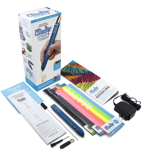 3D-Ручка 3Doodler Create Plus   Для Професійного Користування - Синя - 8CPSBEEU3E_1.jpg - № 1