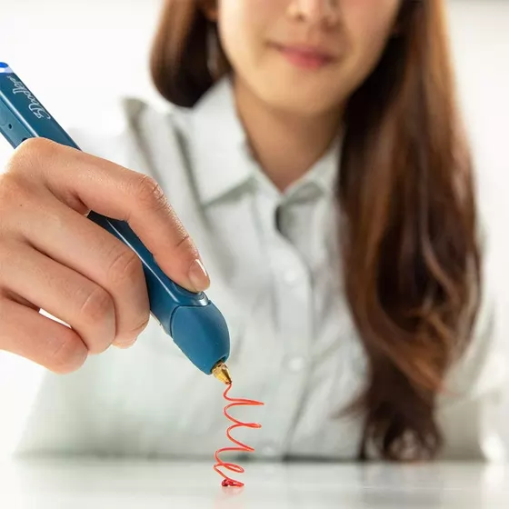 3D-Ручка 3Doodler Create Plus  Для Профессионального Использования - Синяя