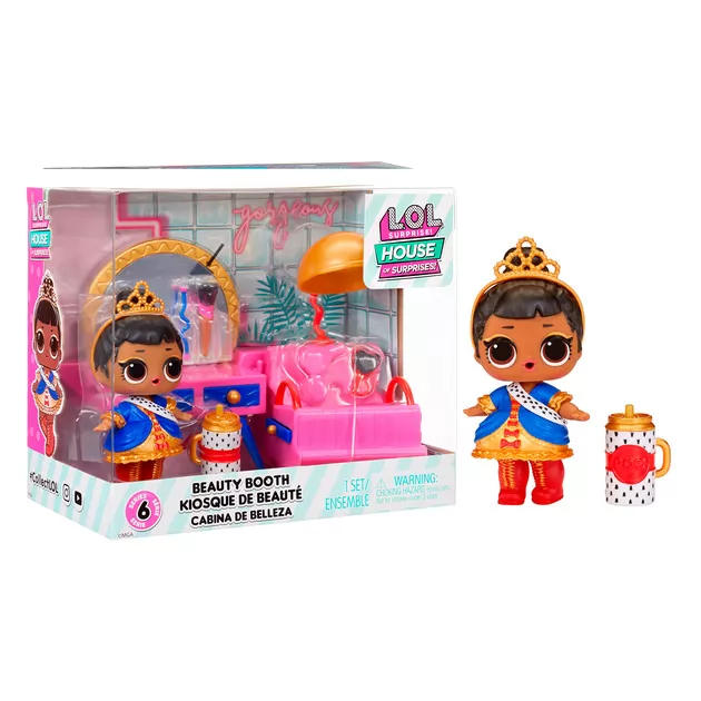 Игровой набор с куклой L.O.L. Surprise! &ndash; Салон красоты Ее Величества