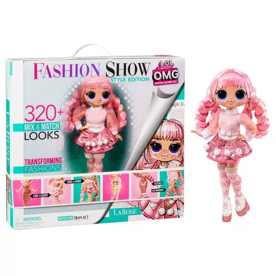 Игровой набор с куклой L.O.L. Surprise! серии O.M.G. Fashion Show" – Стильная Ла Роуз"