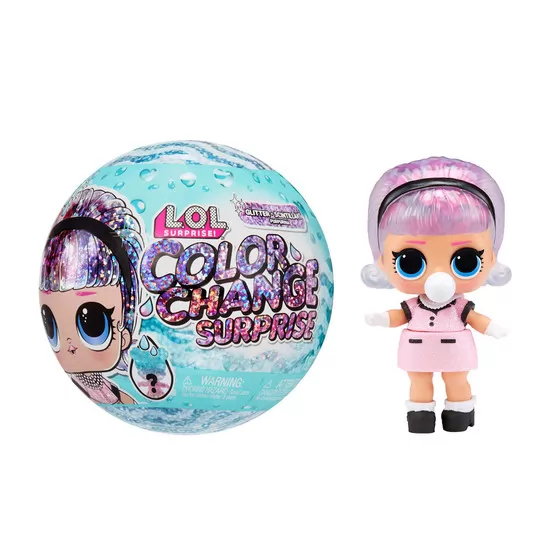 Ігровий набір з лялькою L.O.L. Surprise! серії Glitter Color Change" – Cюрприз"