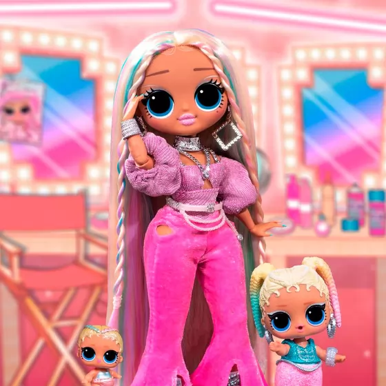 Игровой набор с куклой L.O.L. Surprise! серии O.M.G. Fashion show" – Модная прическа Королевы Твист"