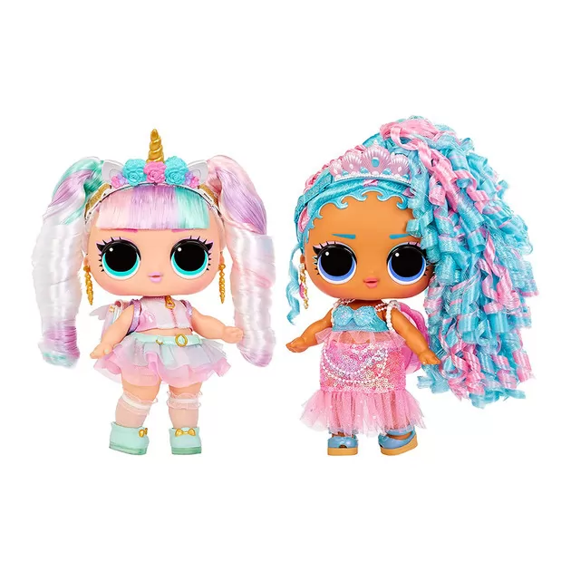 Игровой набор с мегакуклой L.O.L. Surprise! серии Big Baby Hair Hair Hair" &ndash; Королева Всплеск"