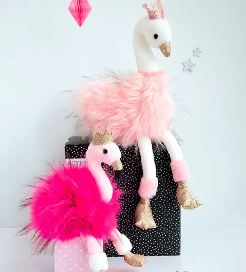 Мягкая игрушка Histoire d'Ours – Фламинго (30 cm) - HO2766_4.jpg - № 4
