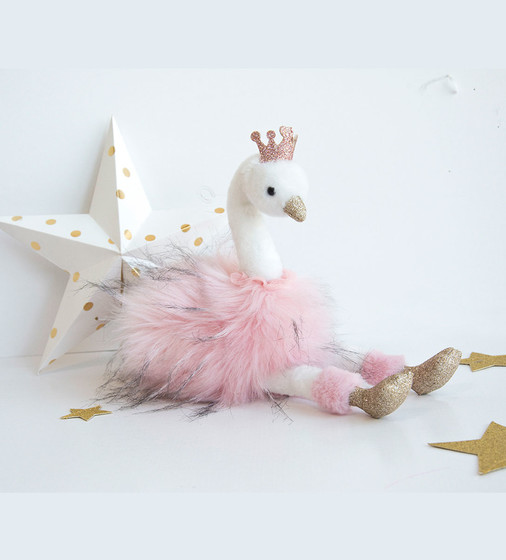 Мягкая игрушка Histoire d'Ours –  Лебедь (30 cm) - HO2768_4.jpg - № 4
