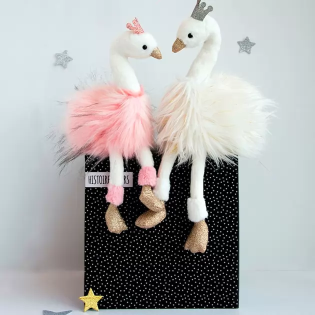 М'яка іграшка Histoire d'Ours &ndash; Лебідь (30 cm)
