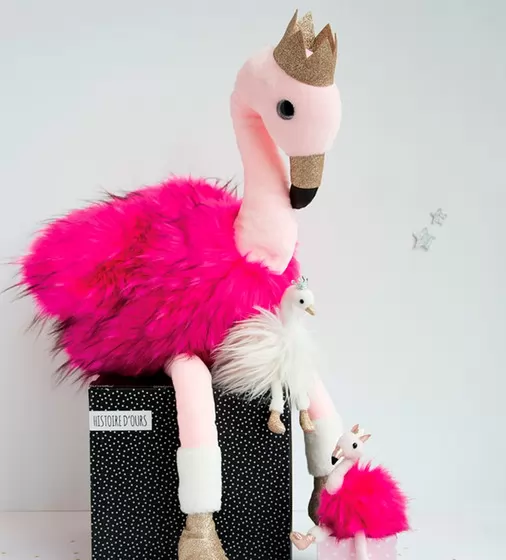 Мягкая игрушка Histoire d'Ours – Фламинго (80 cm) - HO2773_2.jpg - № 2