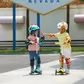 Самокат MICRO серии Mini Deluxe LED" &ndash; Аква" - MMD076_10.jpg - № 10