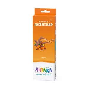 Набор самозатвердевающего пластилина ЛИПАКА – Анкилозавр