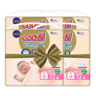 Підгузки GOO.N Premium Soft для новонароджених (розмір 1(NB), до 5 kg, 288 шт)