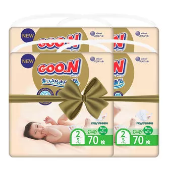 Підгузки GOO.N Premium Soft для дітей (розмір 2(S), 4-8 kg,280 шт)