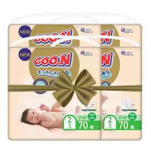 Підгузки GOO.N Premium Soft для дітей (S, 4-8 kg,280 шт)