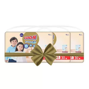 Трусики-підгузники GOO.N Premium Soft для дітей (XXL, 15-25 kg, 90 шт)