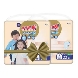Трусики-підгузки GOO.N Premium Soft для дітей  (3XL, 18-30 kg, 44 шт)
