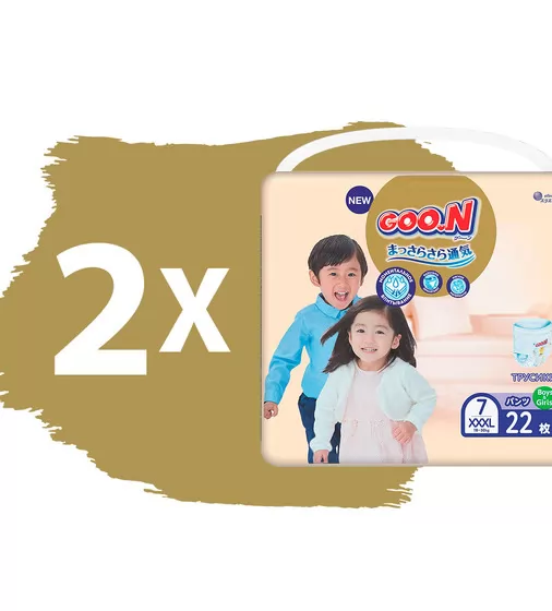 Трусики-подгузники GOO.N Premium Soft для детей  (3XL, 18-30 kg, 44 шт) - 863231-2_2.jpg - № 2