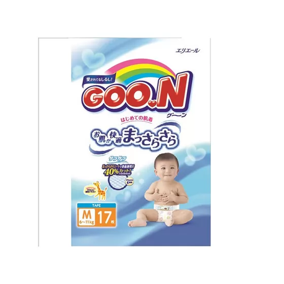Подгузники GOO.N для детей (M, 6-11 кг) Коллекция 2015 года