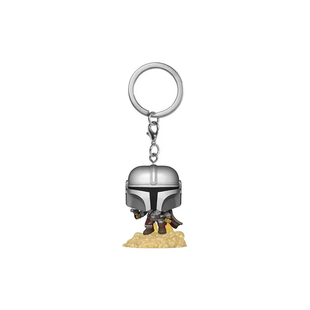 Игровая фигурка на клипсе Funko POP! cерии Мандалорец" &ndash; Мандалорец с бластером"